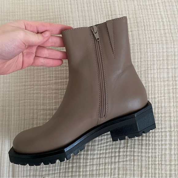 Marcella Carnegie Boots In Taupe - Picture 3 of 9